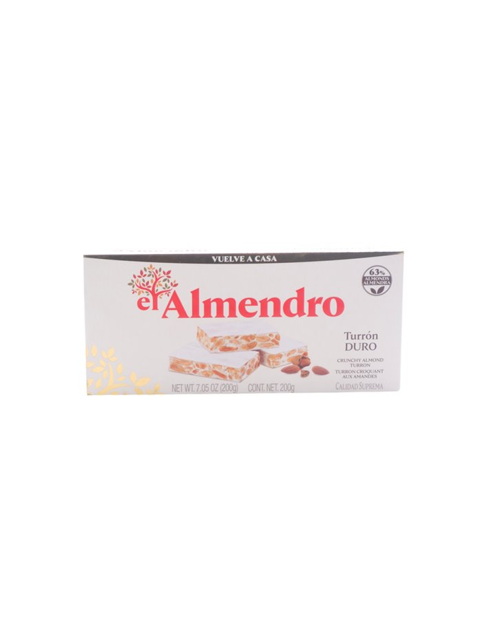 31613 - El Almendro Turrón  Duro - 7.05oz. - Box:  - Loc: N6