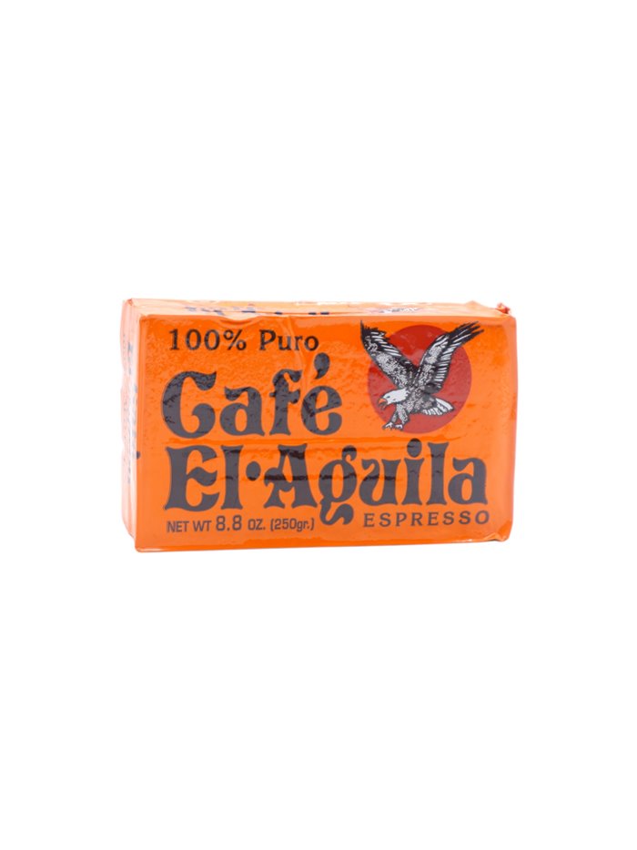 31616 - Cafe Espresso El aguila Ground, Brick - 8.8 oz. (Case of 20) - Box:  - Loc: G4
