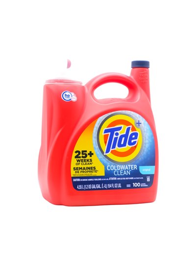 31617 - Tide Liquid Detergent, HE, Coldwater Clean (Original)  - 154 fl. oz. (Case of 4) - Box:  - Loc: C6