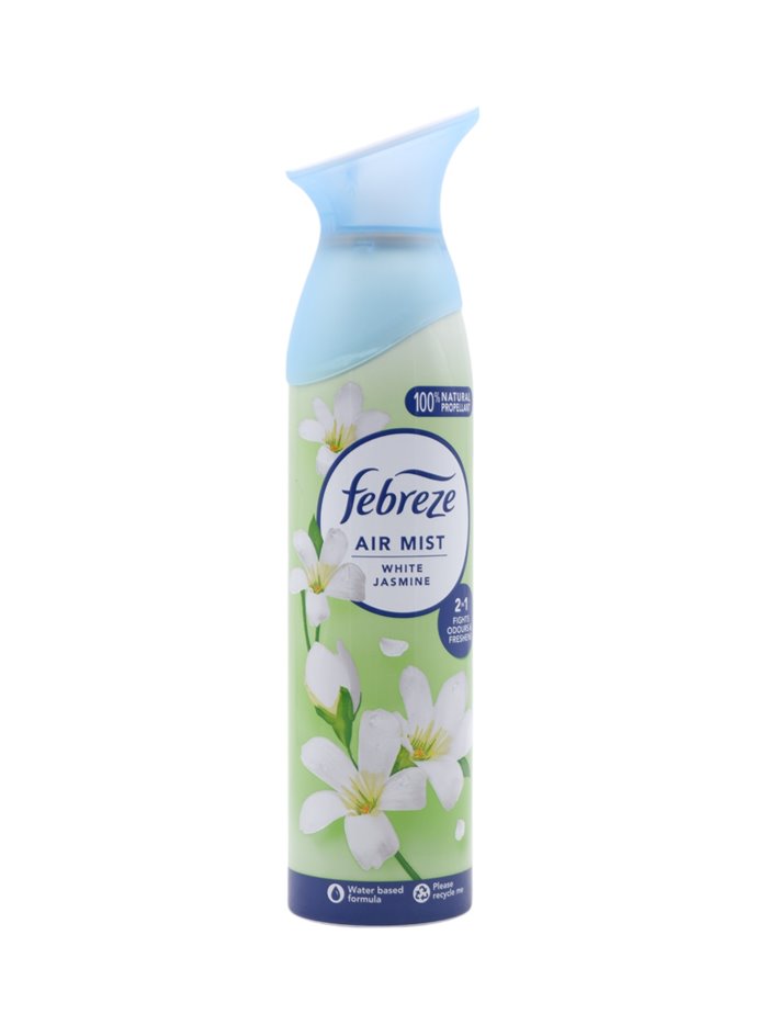 31668 - Febreze Air Spray White Jasmine- 185ml. (Case of 8) - Box:  - Loc: I6