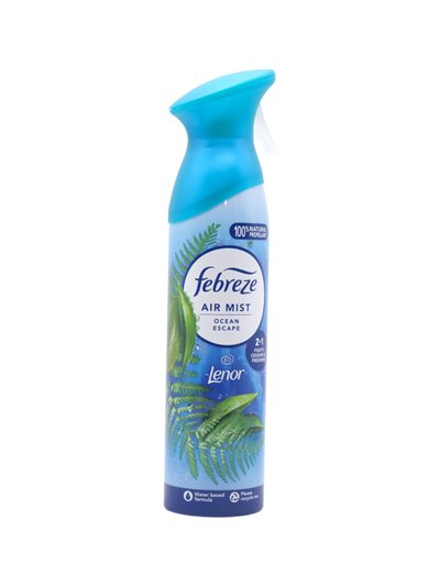 31672 - Febreze Air Spray Lenor. Ocean Scape- 185ml. (Case of 8) - Box:  - Loc: I6