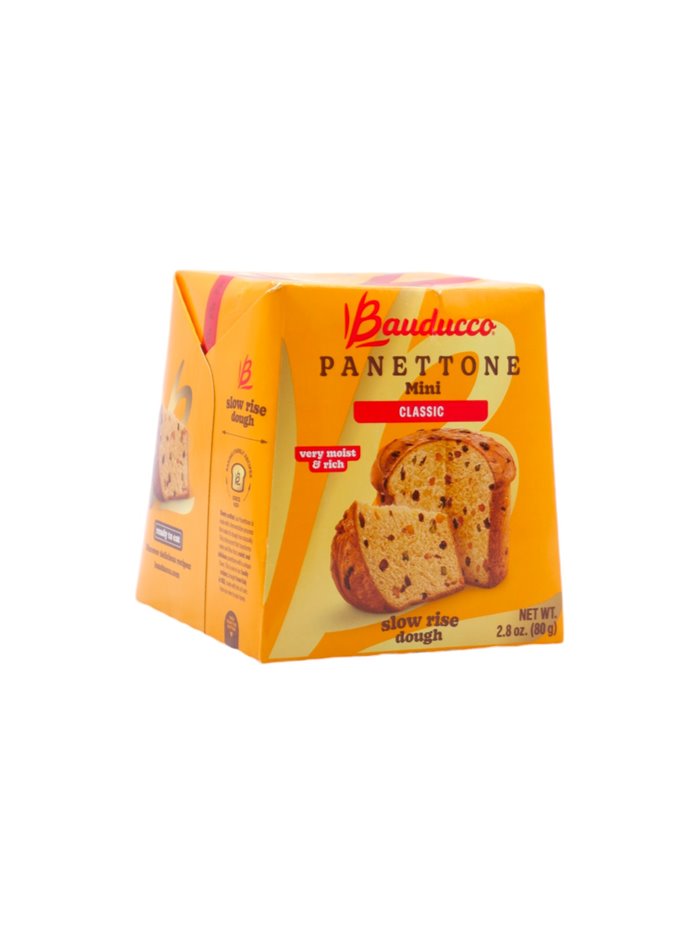 31738 - Bauducco Classic Mini Panettone - 2.8oz. (Case of 24) - Box:  - Loc: 