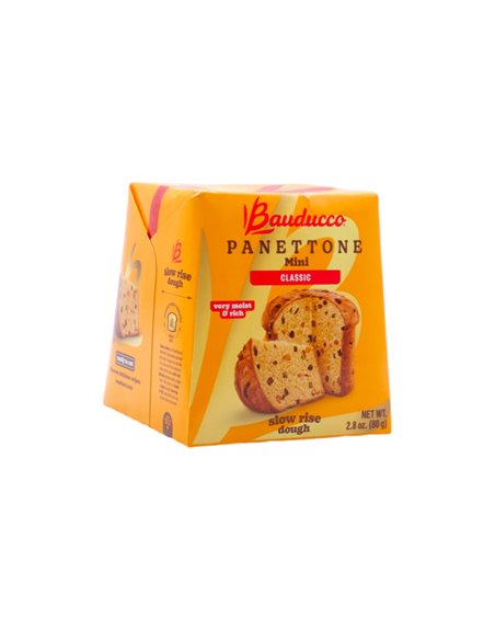 31738 - Bauducco Classic Mini Panettone - 2.8oz. (Case of 24) - Box:  - Loc: 
