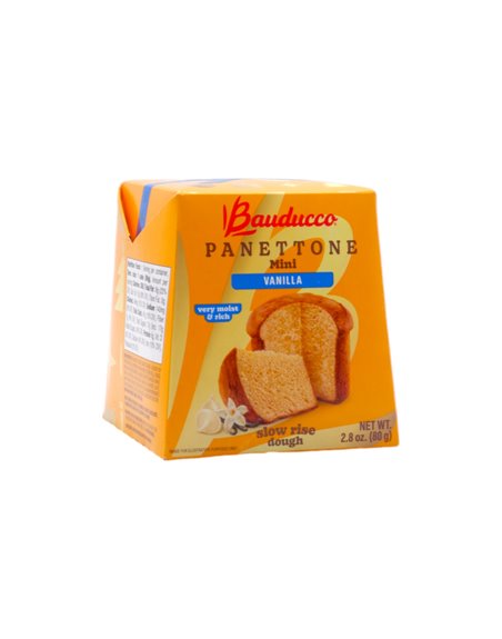 31739 - Bauducco Vanilla Mini Panettone - 2.8oz. (Case of 24) - Box:  - Loc: 