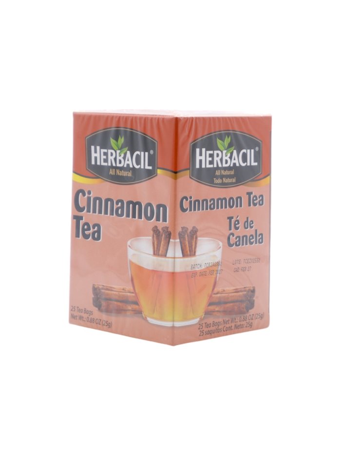 31741 - Herbacil Tea De Canela (Cinnamon)  0.88 oz -  25 bag - Box:  - Loc: 