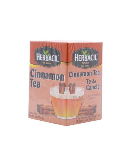 31741 - Herbacil Tea De Canela (Cinnamon)  0.88 oz -  25 bag - Box:  - Loc: 
