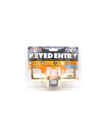 31755 - Trisonic.  Keyed Entry Door Lock (TS-F2005G) - Box:  - Loc: A2