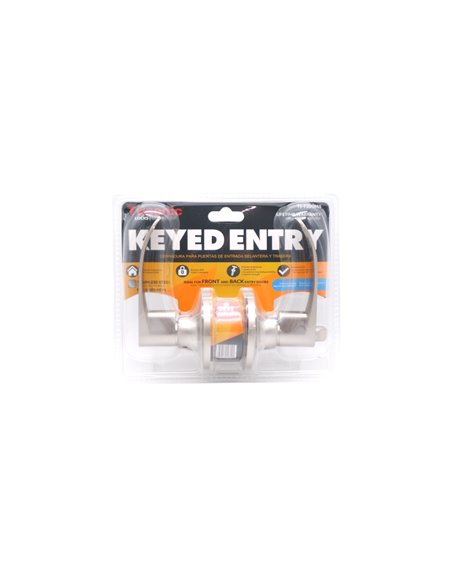 31756 - Trisonic.  Keyed Entry Door Lock (TS-F2006SS) - Box:  - Loc: A2