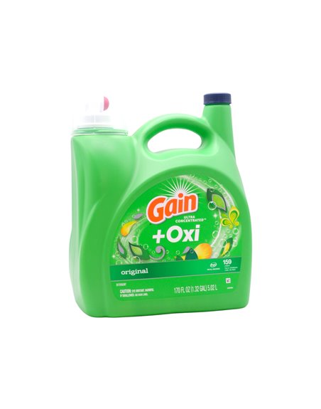31771 - Gain Liquid Laundry Detergent, Original - 170 fl. oz. (Case of 4) 230333 - Box:  - Loc: 41F