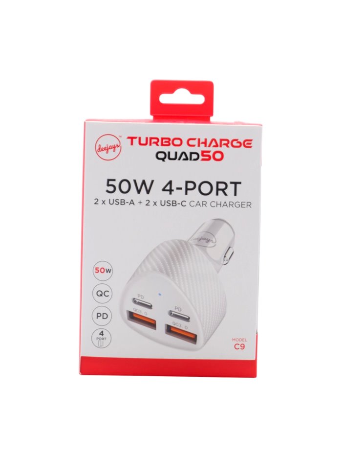 31784 - Turbo Charge Quad50 50 w  4-port - Box:  - Loc: 