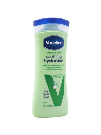 31815 - Vaseline Body Lotion, Soothing Hydration - 295ml (Case of 6) - Box:  - Loc: J0