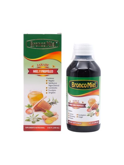 31828 - BroncoMiel y Propoleo- 8 fl. oz. - Box:  - Loc: K2