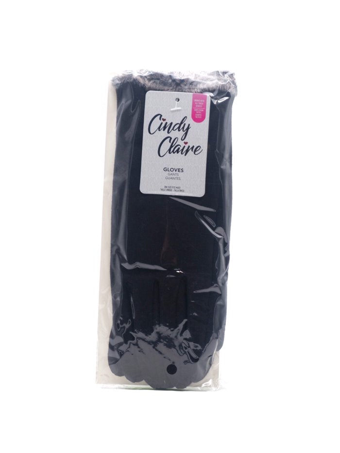 31836 - Cindy Claire Winter Gloves With Touch Fur Cuff (Ladies)11200 - Box:  - Loc: 