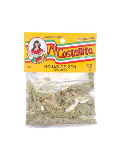 31861 - Mi Costenita Hoja De Zen - .25oz. (Case of 12) - Box:  - Loc: 