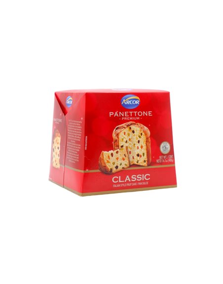 31888 - Arcor Classic Panettone - 14.1oz. (Case of 18) - Box:  - Loc: 