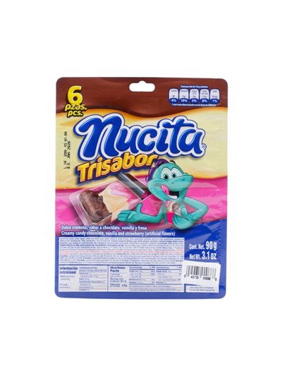 31936 - Nucita Trisabor 6 pcs 3.1 oz - Box:  - Loc: 