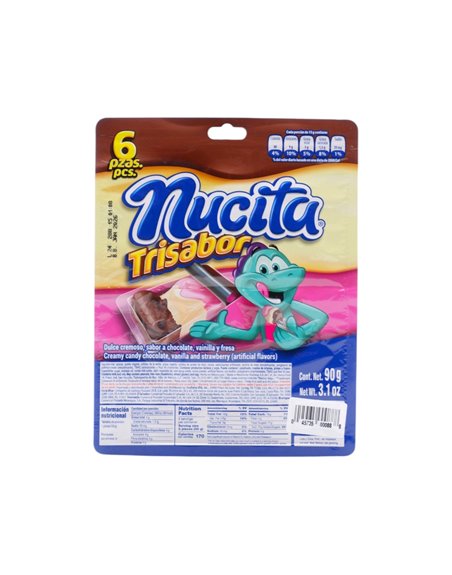 31936 - Nucita Trisabor 6 pcs 3.1 oz - Box:  - Loc: 