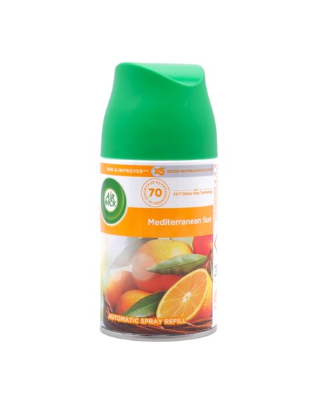 31973 - Air Wick Freshmatic Refill Can, Mediterranean Sun - 250ml. (Case of 6) - Box:  - Loc: I6