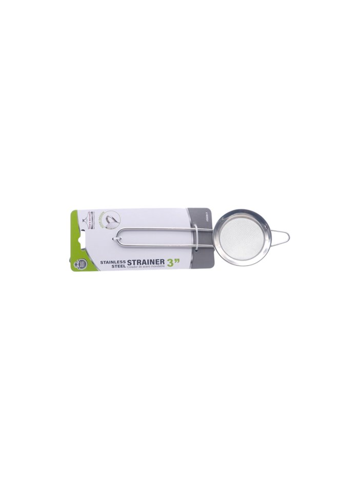 32022 - Wee's Beyond Stainless Steel Strainer 3" - Box:  - Loc: J7