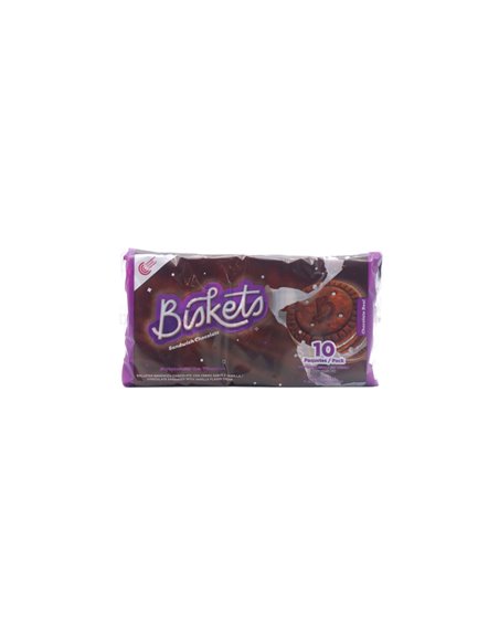 32050 - Biskets Galletas De Chocolate 1.69oz - 10pk. (Case of 18) - Box:  - Loc: N13