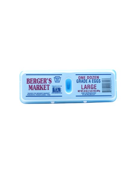 32115 - Berger's Large Fresh Eggs - 15 Dozen Per Case. - Box:  - Loc: 