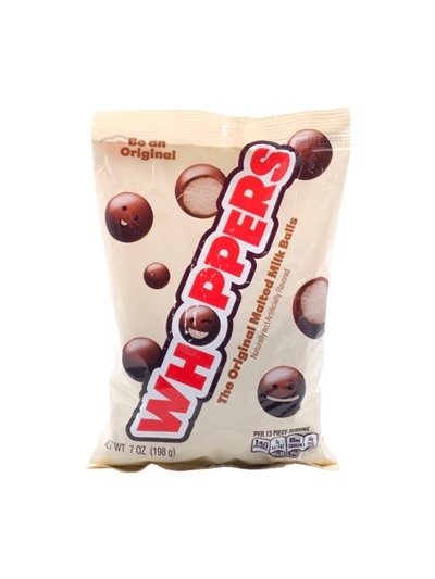 32117 - Whoppers Chocolate. The Original Malted Mlik Balls. 12ct-7oz - Box:  - Loc: M5