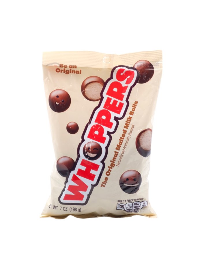 32117 - Whoppers Chocolate. The Original Malted Mlik Balls. 12ct-7oz - Box:  - Loc: M5