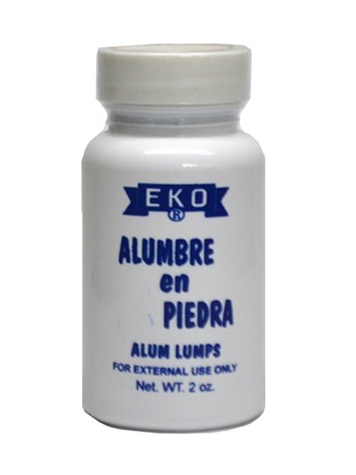 9522 - Eko Alumbre En Piedra ( Alum Lumps ) - 2 oz. - Box:  - Loc: J1