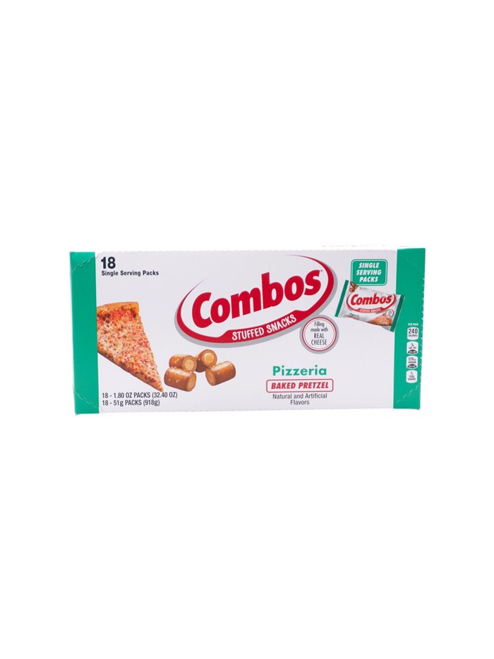 32131 - Combos Pizzeria Baked Pretzet  - 18ct - Box:  - Loc: L4