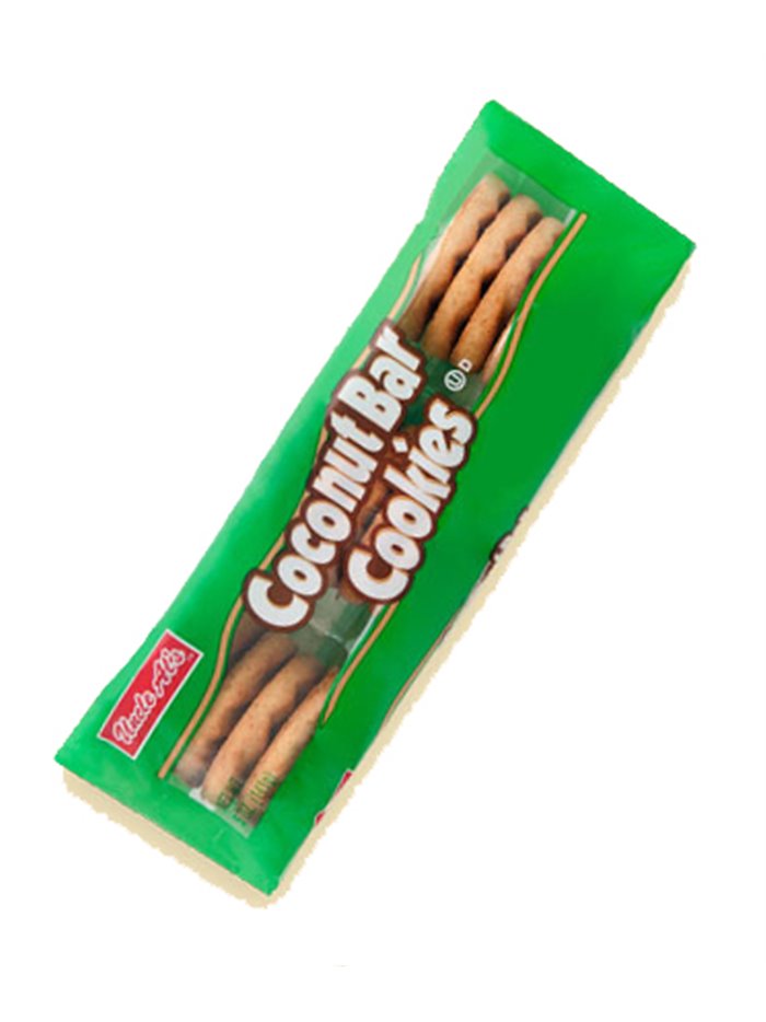 9540 - Cookies, Coconut Bar - 5 oz. (Case of 12) - Box:  - Loc: F8