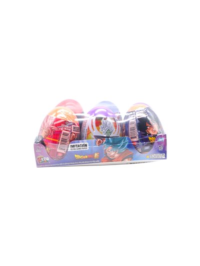 32191 - Mega Surprise Egg, Dragonball - 8/6 of 60gramos - Box:  - Loc: 
