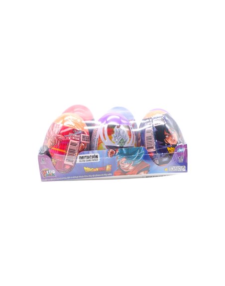 32191 - Mega Surprise Egg, Dragonball - 8/6 of 60gramos - Box:  - Loc: 
