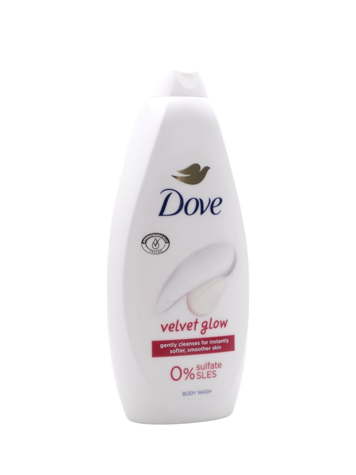 32204 - Dove Body Wash, Velvet Glow Bath - 450ml. (Case Of 12) - Box:  - Loc: I3