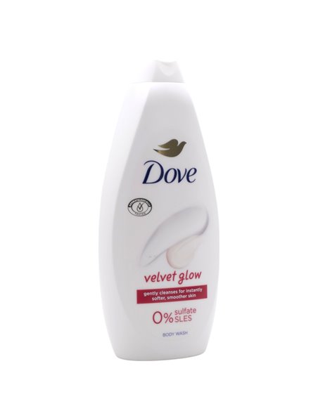 32204 - Dove Body Wash, Velvet Glow Bath - 450ml. (Case Of 12) - Box:  - Loc: I3