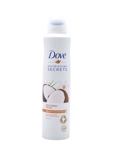 32208 - Dove Deodorant Spray,  Coconut & Jasmine - 250ml/(Case Of 6) - Box:  - Loc: 31M