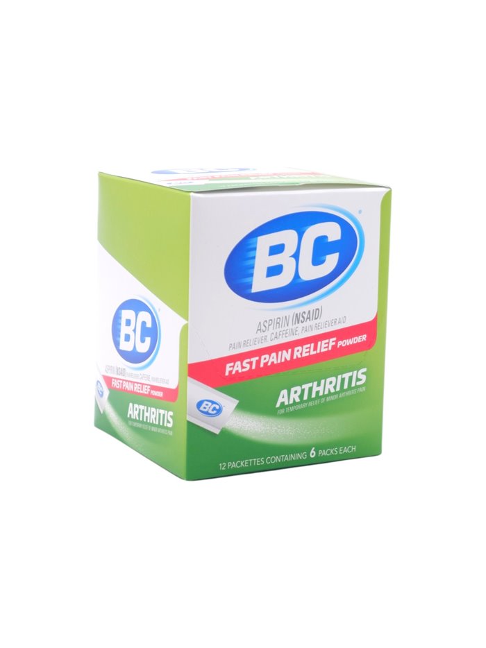 32266 - BC Fast Pain Relief Arthritis- 12ct - Box:  - Loc: N0