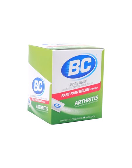 32266 - BC Fast Pain Relief Arthritis- 12ct - Box:  - Loc: N0