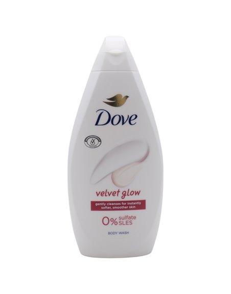 32288 - Dove Body Wash, Velvet Glow - 720ml. (Case of 12) - Box:  - Loc: I1