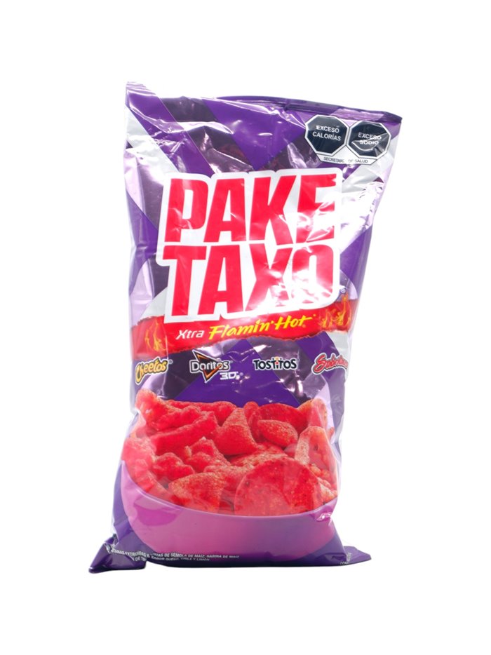 32310 - Pake -Taxo Xtra Flaming Hot - 215gr. (Case of 13) - Box:  - Loc: N9