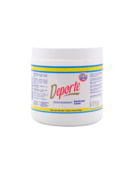 32314 - Deporte Deodorant Cream -  16oz - Box:  - Loc: 
