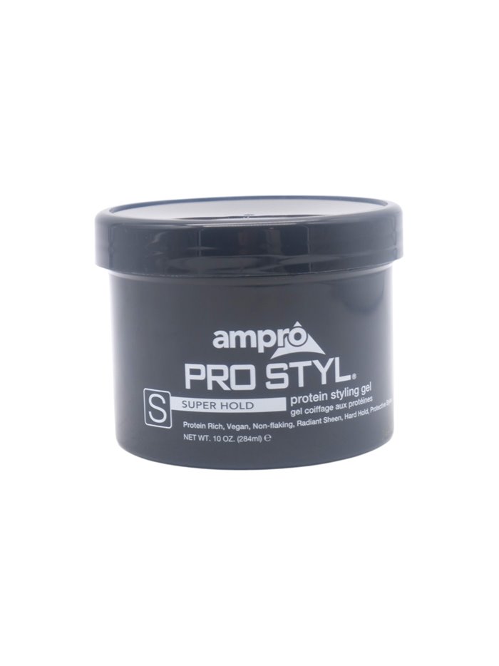 32320 - Ampro Pro Styl Gel ( Black ) - 10 oz. - Box:  - Loc: K12
