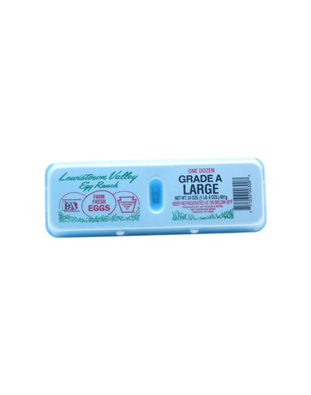 32323 - Heisler's Grade A Large Fresh Eggs - 30 Dozen Per Case. - Box:  - Loc: D4