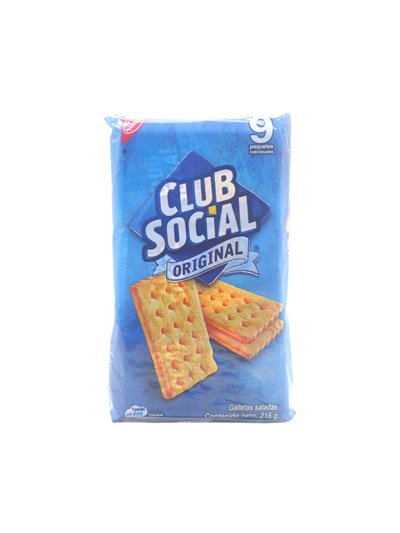 32328 - Nabisco Galleta Club Social Original -9pk/216g - Box:  - Loc: 