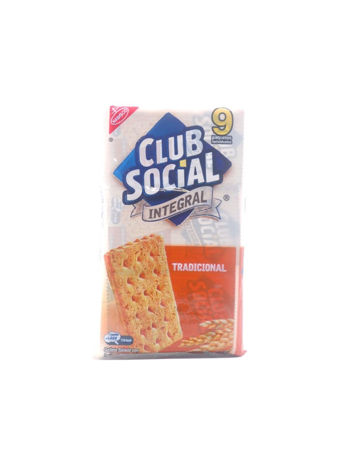 32329 - Nabisco Galleta Club Social Integral -9pk/216g - Box:  - Loc: 