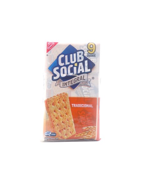 32329 - Nabisco Galleta Club Social Integral -9pk/216g - Box:  - Loc: 