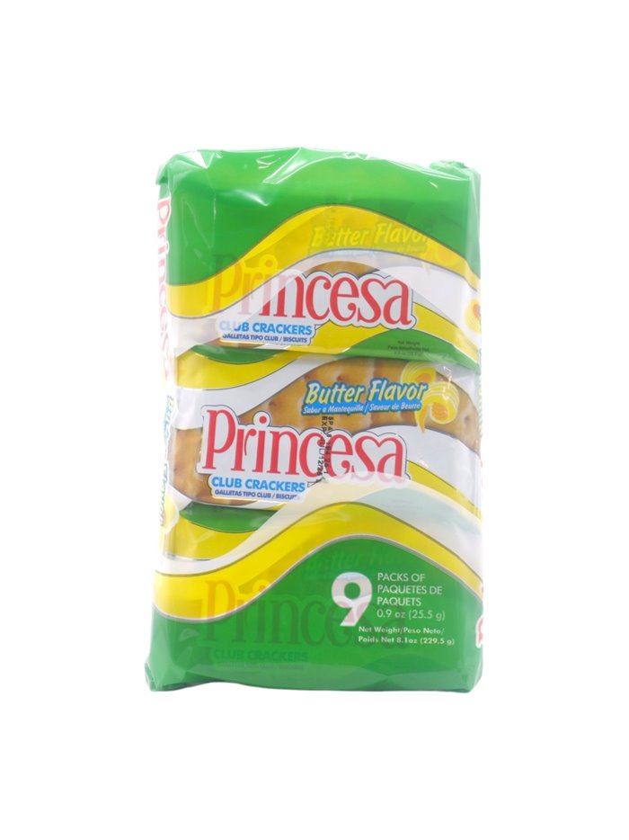32340 - Princesa. Galletas Butter. 8.01oz - 9pk. (Case of 24) - Box:  - Loc: N13