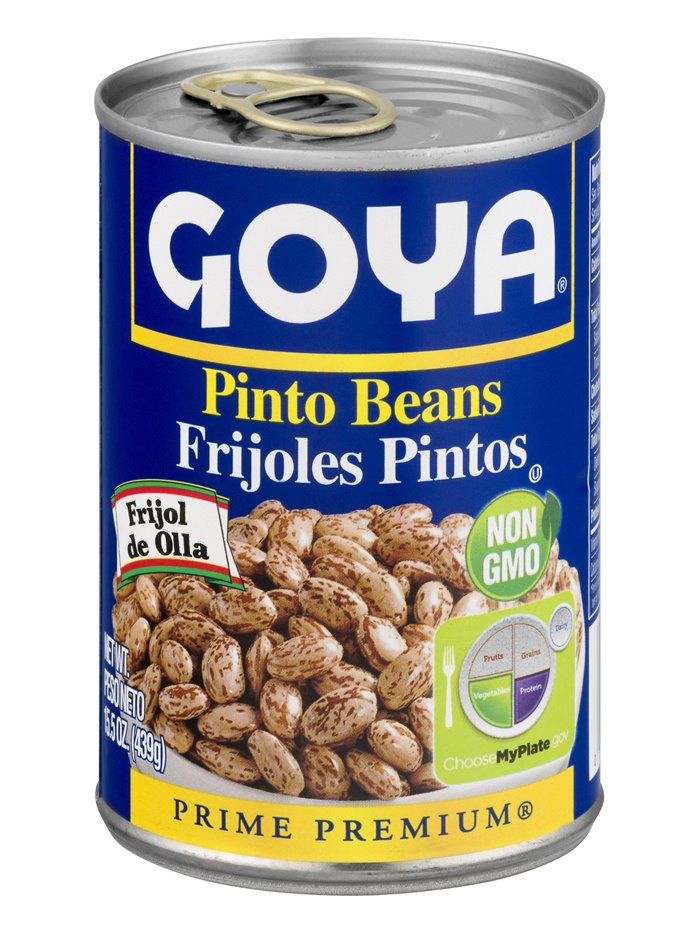 9763 - Goya Pinto Beans - 15 oz. (Pack of 24) - Box:  - Loc: G10