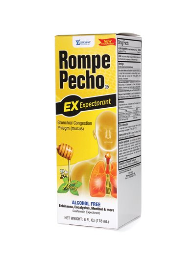 9833 - Rompe Pecho EX - 6 fl. oz (Case of 24) - Box:  - Loc: L4