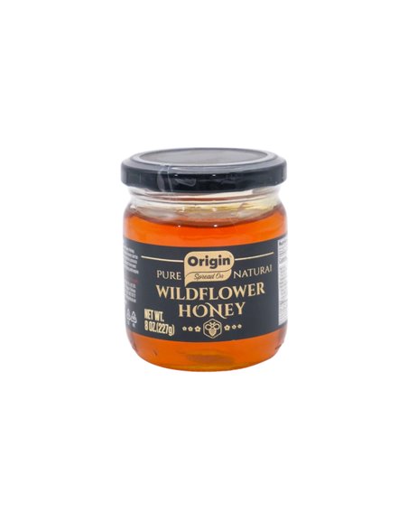 32466 - Origin Wildflower Honey 8 oz - Box:  - Loc: 