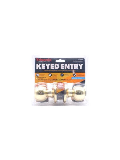 32493 - Trisonic Entrance Door Lock ( TS-F2000G ) - Box:  - Loc: A2